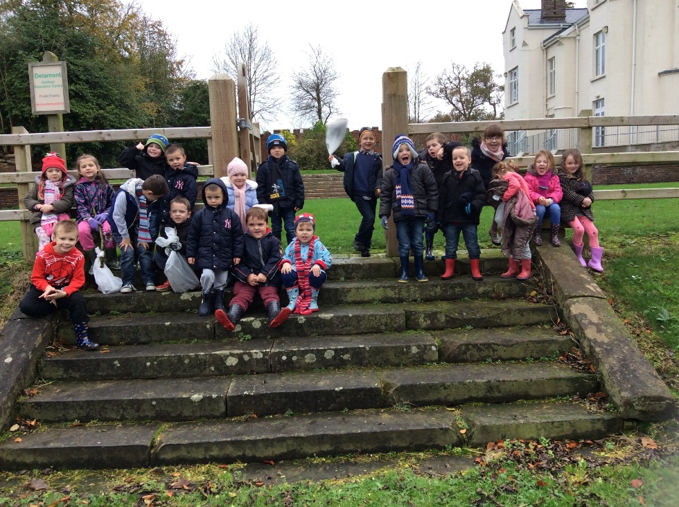 P1 & 2 visit Delamont