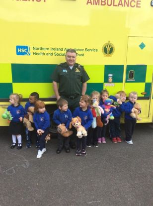Ambulance Visits Little Stars